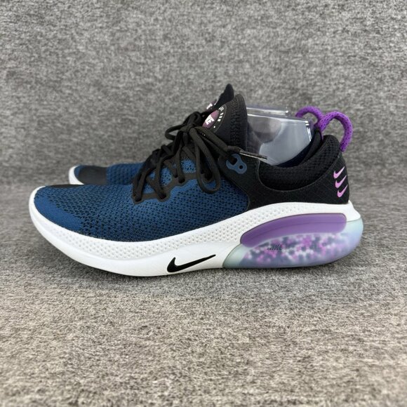 ✅Nike Joyride Run Flyknit Sneakers Women’s 10 Athletic Shoes Black/Blue/Purple - Picture 9 of 11